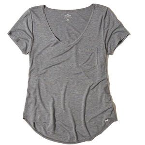 Hollister grey tee (L)